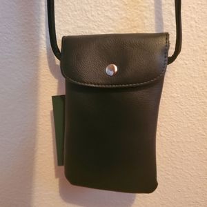 Black Non-Leather Mini Purse